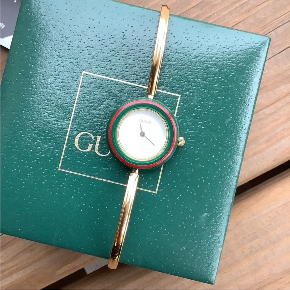 Gucci Popular Collectable Bezel Watch Bracelet